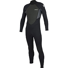 Combinaison Alder Impact 3/2Mm Flatlock Backzip - Noir/gris Combinaison Alder Impact 3/2Mm Flatlock Backzip - Noir/gris